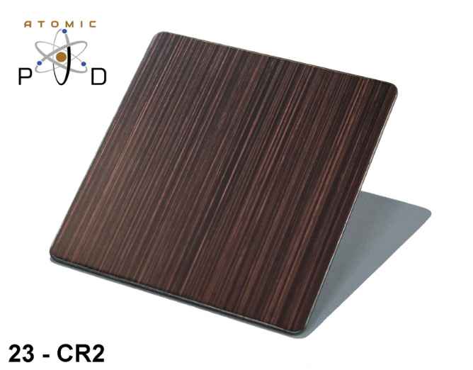 CR2 Aged Medium Bronze Patina Stainless Steel Sheet Atomic PVD