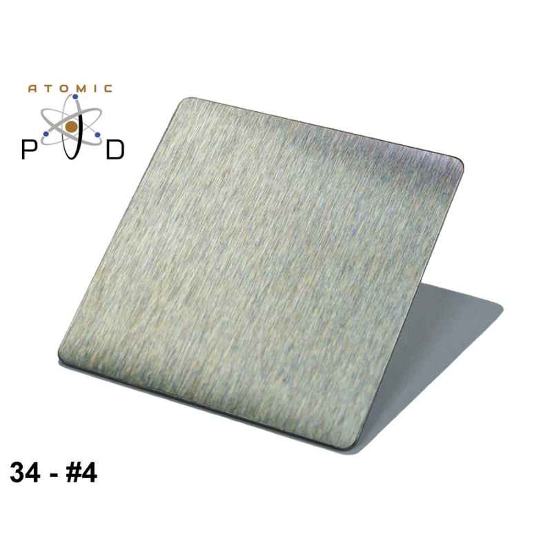 #4 Stainless Steel Hairline No4 Polished Atomic PVD