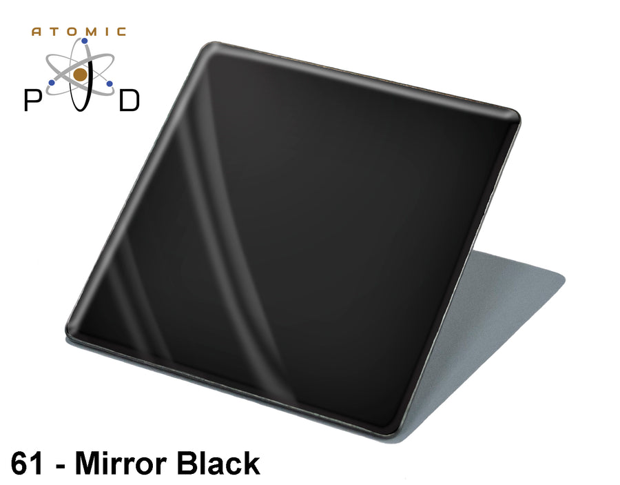 Mirror Polished Black PVD Finish Stainless Steel Sheet Atomic PVD