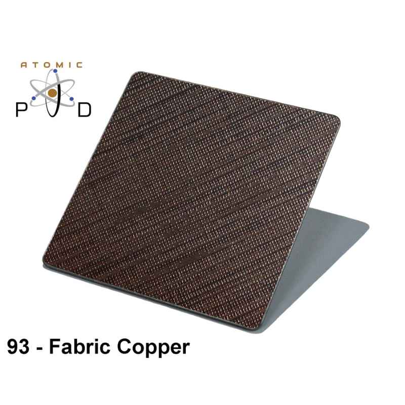 Fabric Copper Bronze Etched Electroplated Stainless Steel Sheet Atomic PVD