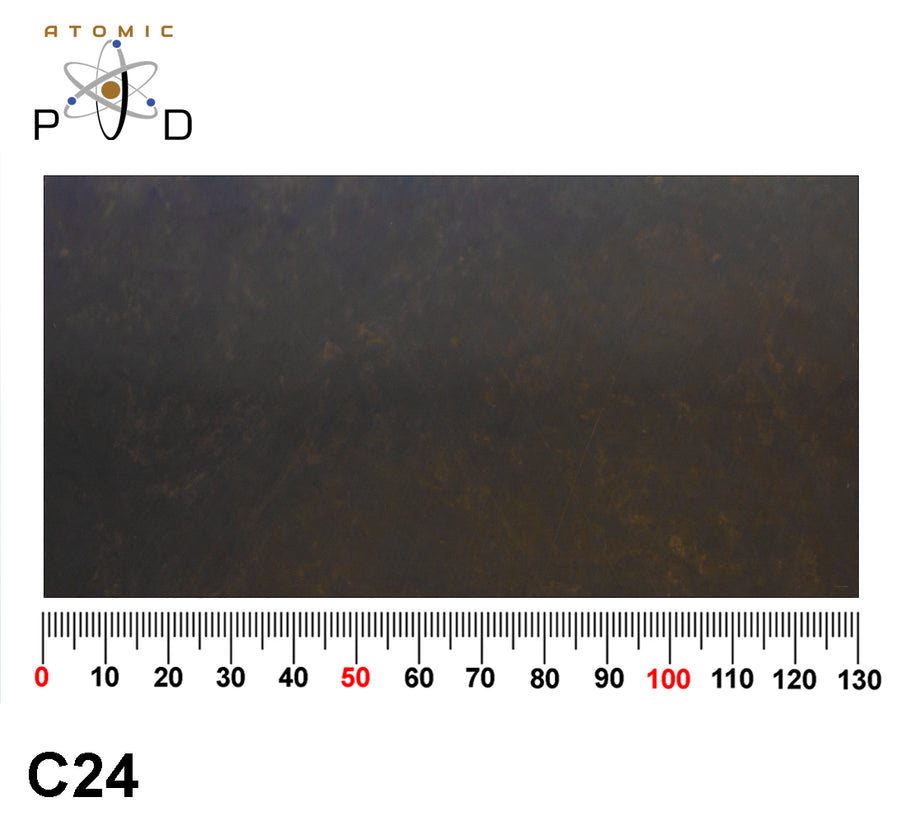 C24 Weathered Dark Bronze Stainless Steel Sheet Atomic PVD