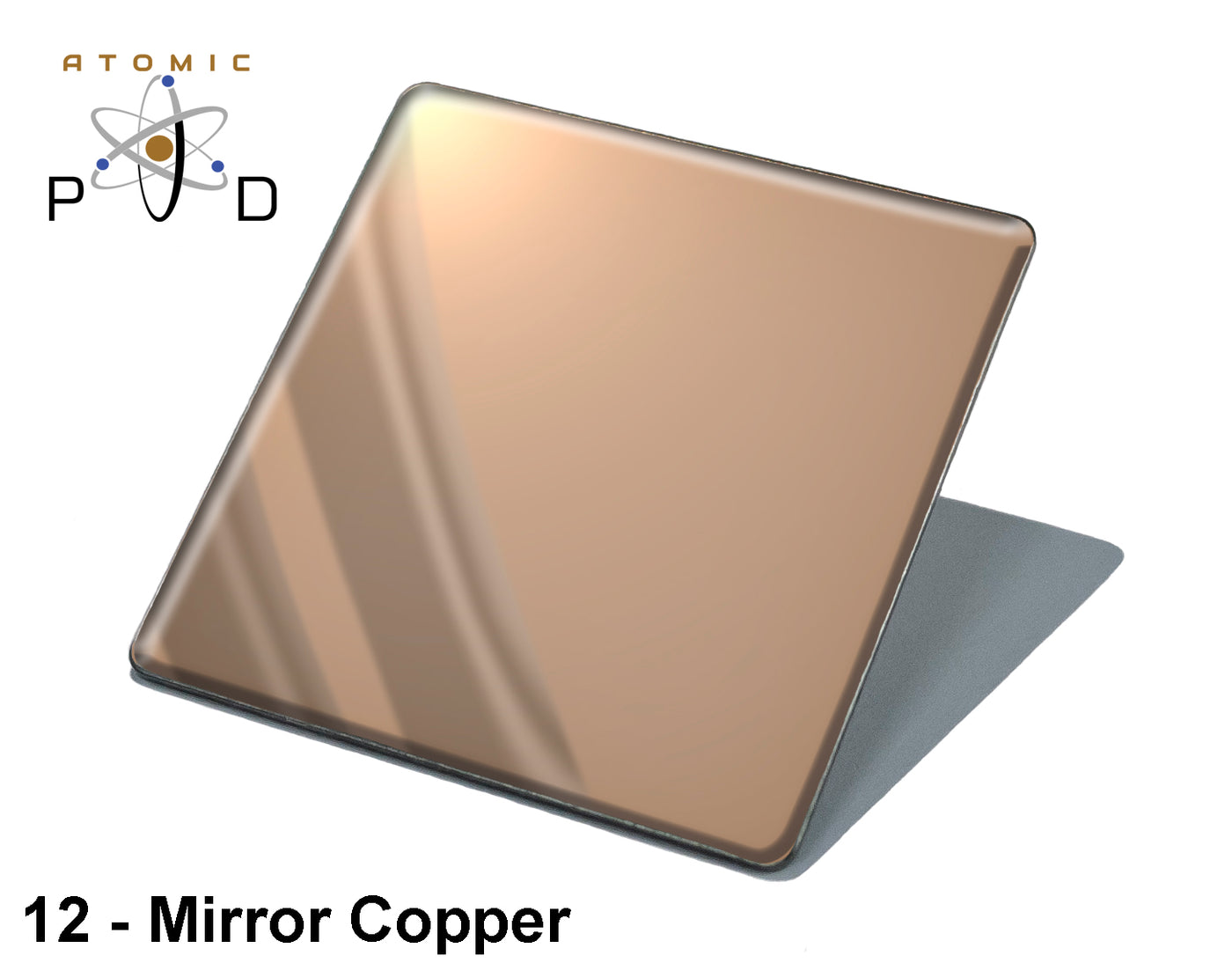 Mirror Polished PVD Copper Finish Atomic PVD