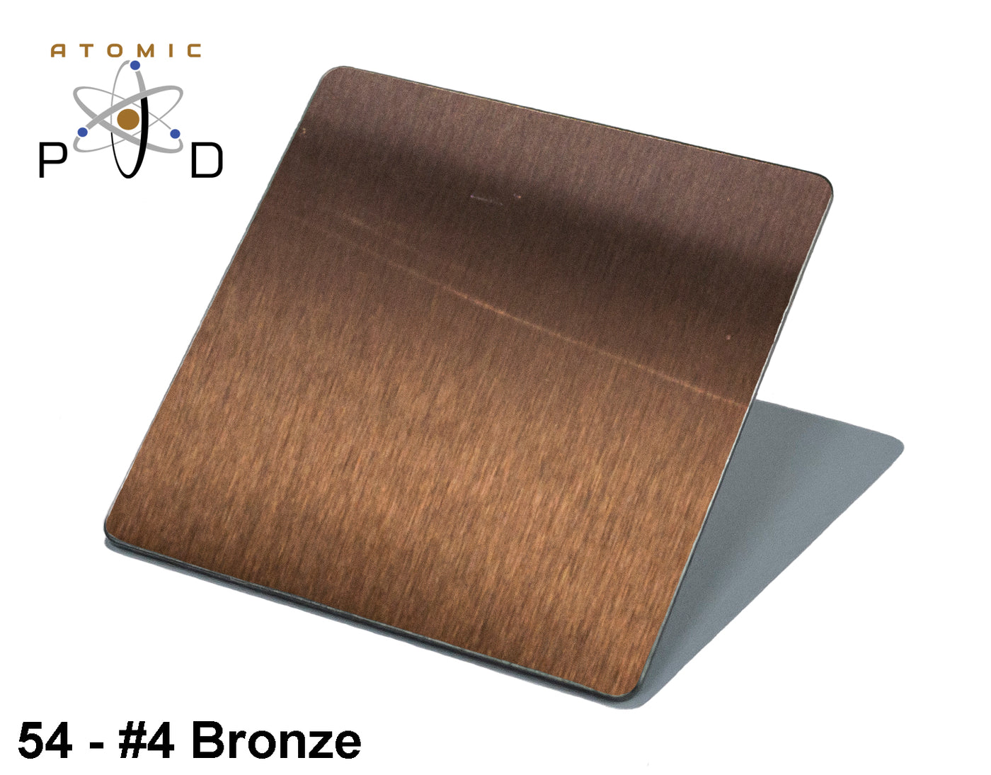 #4 No4 Bronze PVD Finish Stainless Steel Sheet Atomic PVD