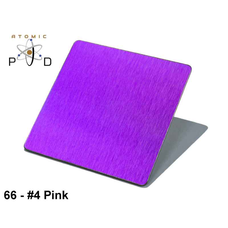 #4 No4 Polished Pink PVD Finish Stainless Steel Sheet Atomic PVD