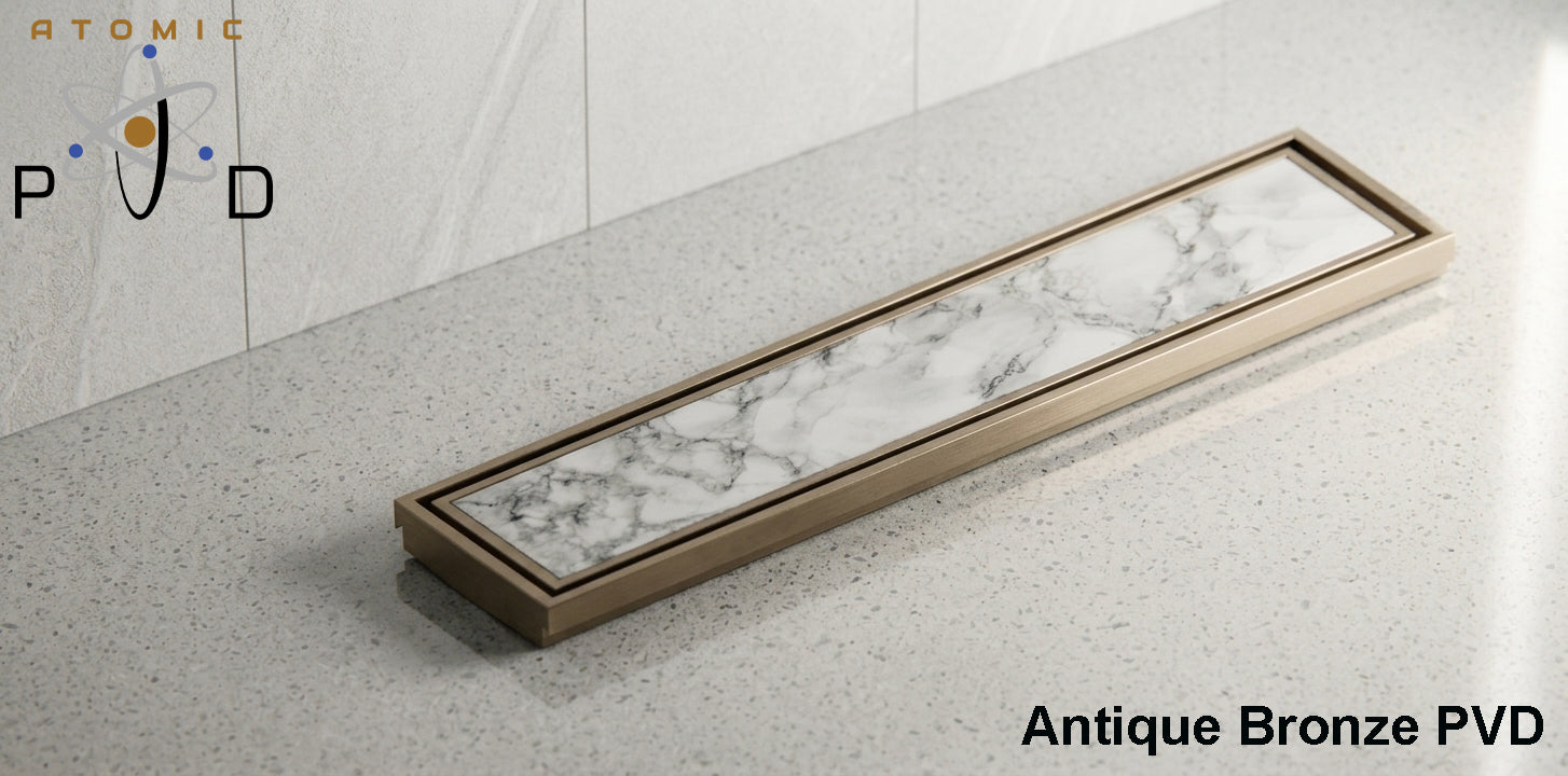 Linear Drain - Tile Insert 107mm x 25mm