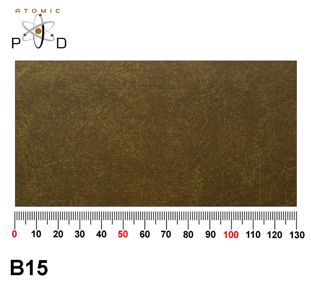 B15 Brown patina Non Directional Finish Electroplated Stainless Steel Sheet Atomic PVD