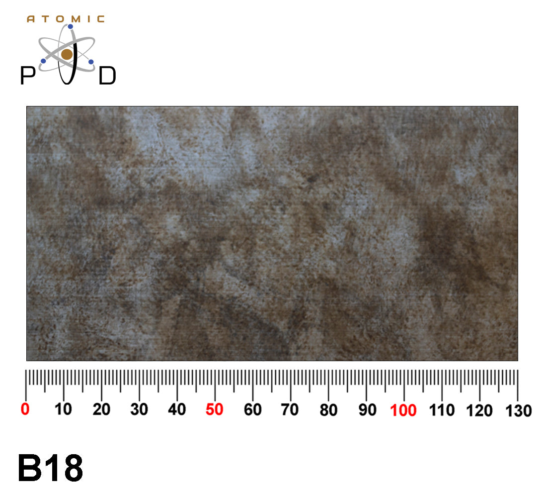 B18 Electroplated Patina Stainless Steel Sheet Atomic PVD