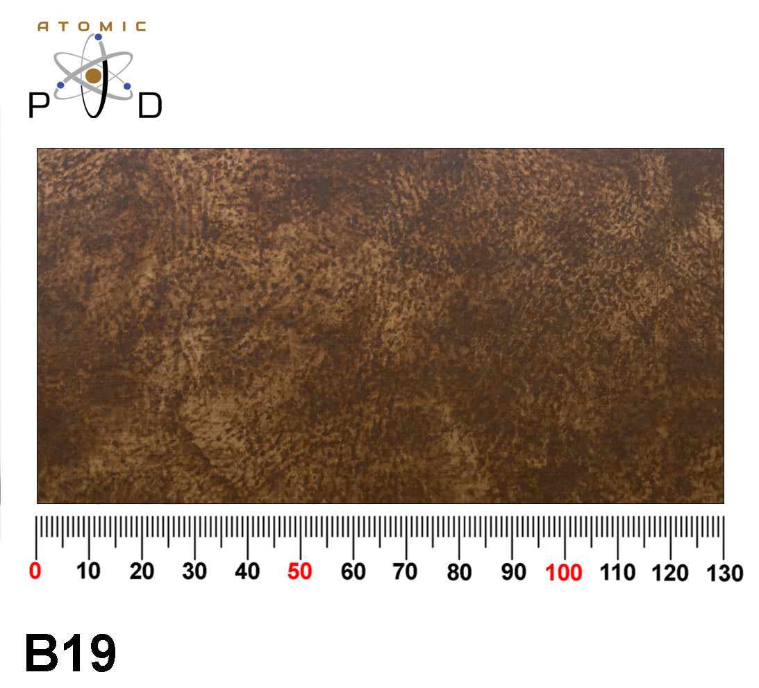 B19 Electroplated Patina Stainless Steel Sheet Atomic PVD