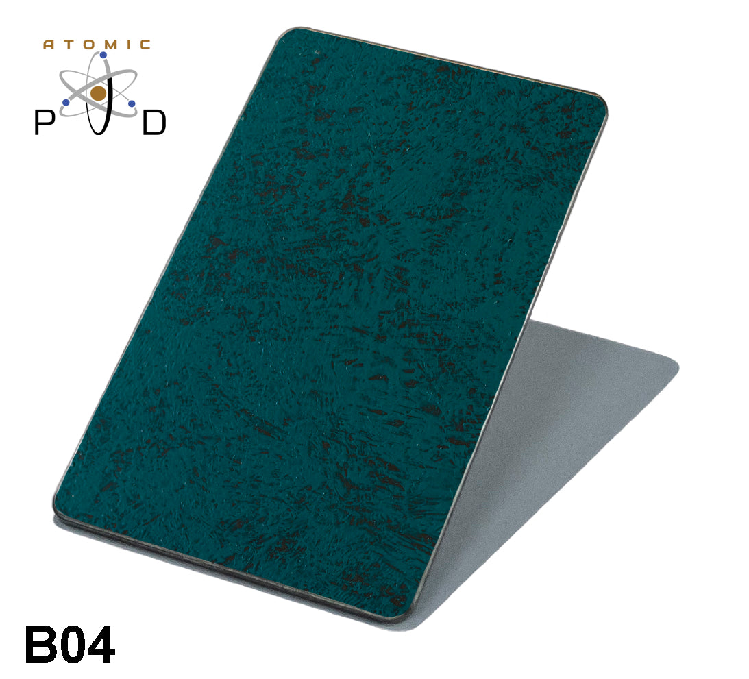 B04 Blue Patina Stainless Steel Sheet Atomic PVD