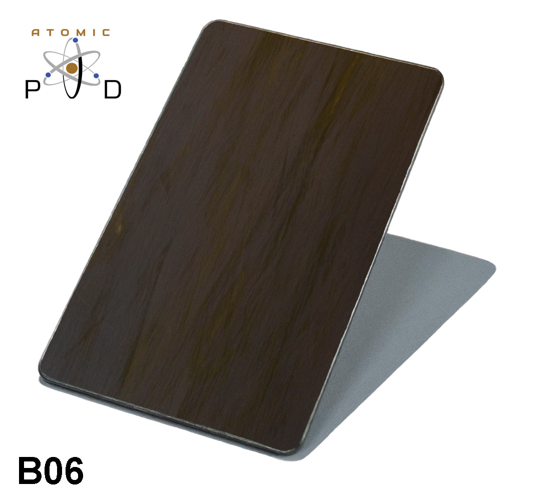 B06 Dark Brown patina Stainless Steel Sheet Atomic PVD