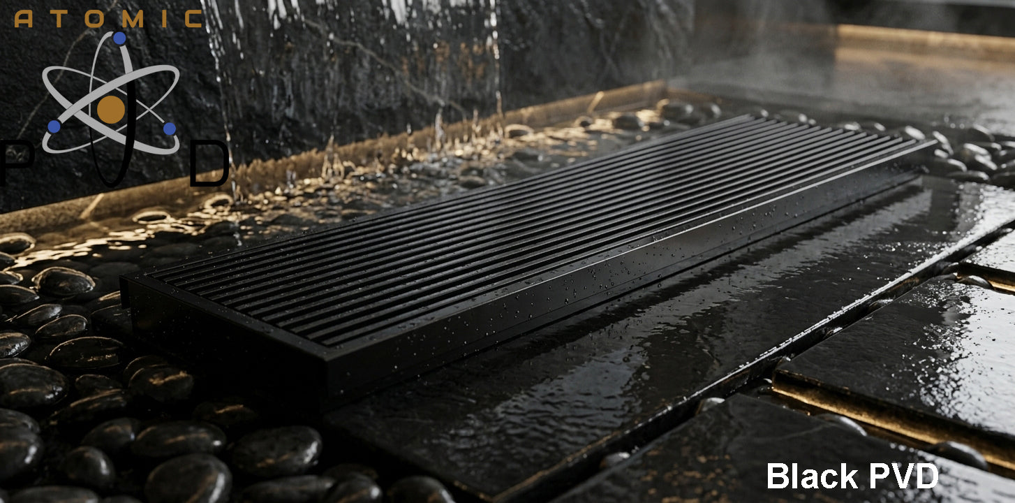 Linear Drain - Wedge Wire 108mm x 25mm