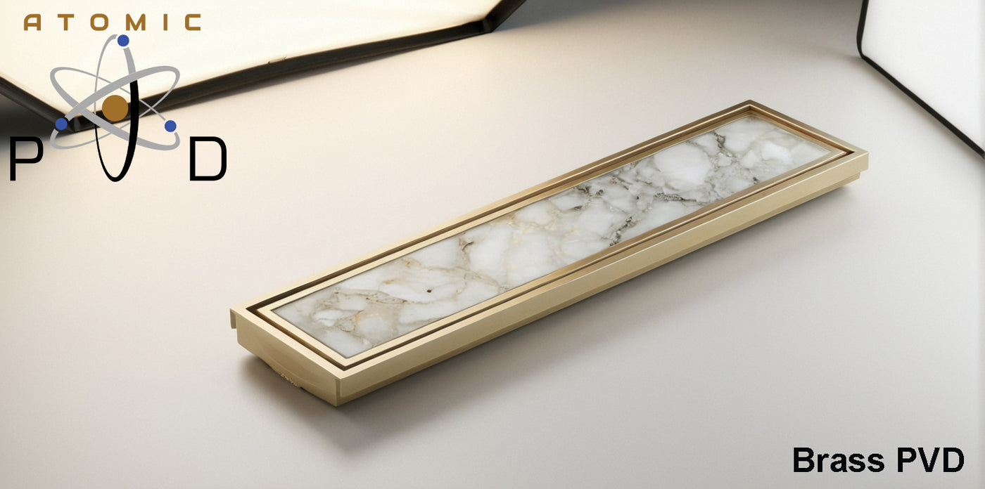 Linear Drain - Tile Insert 107mm x 25mm