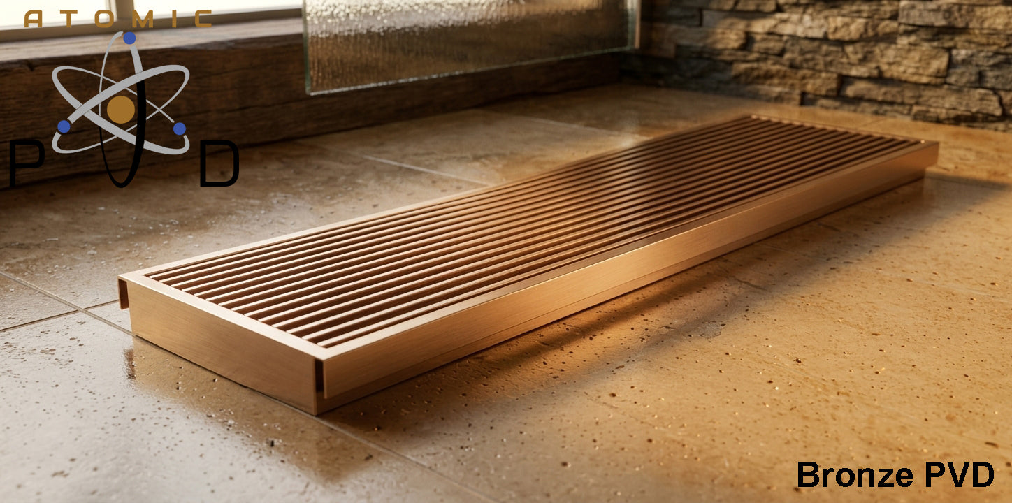 Linear Drain - Wedge Wire 108mm x 25mm