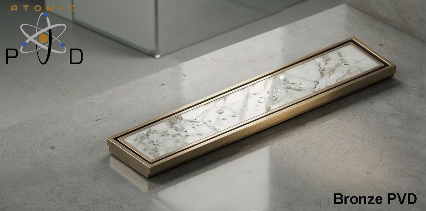 Linear Drain - Tile Insert 107mm x 25mm