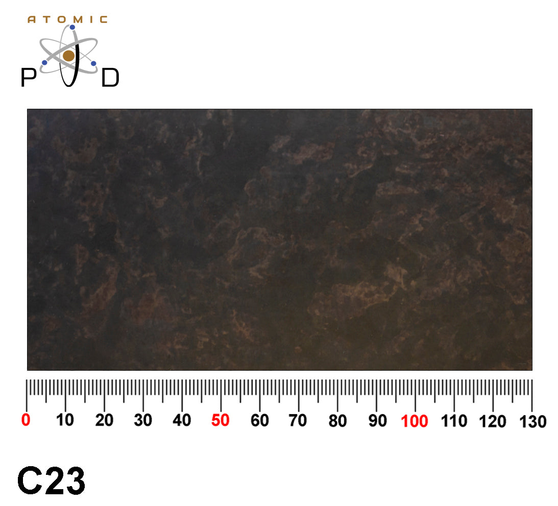 C23 Weathered Dark Bronze Stainless Steel Sheet Atomic PVD