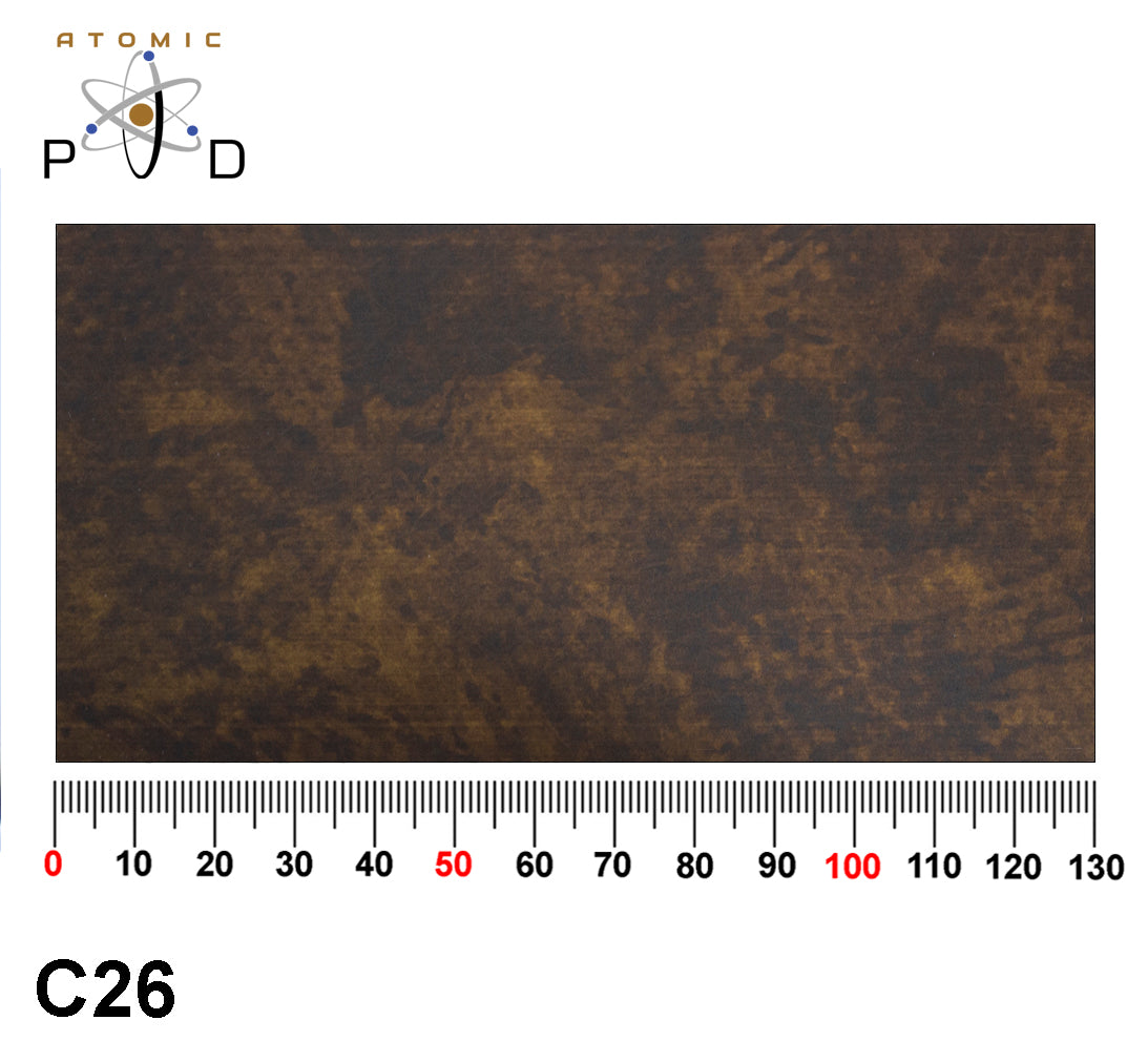 C26 Weathered Medium Bronze Stainless Steel Sheet Atomic PVD