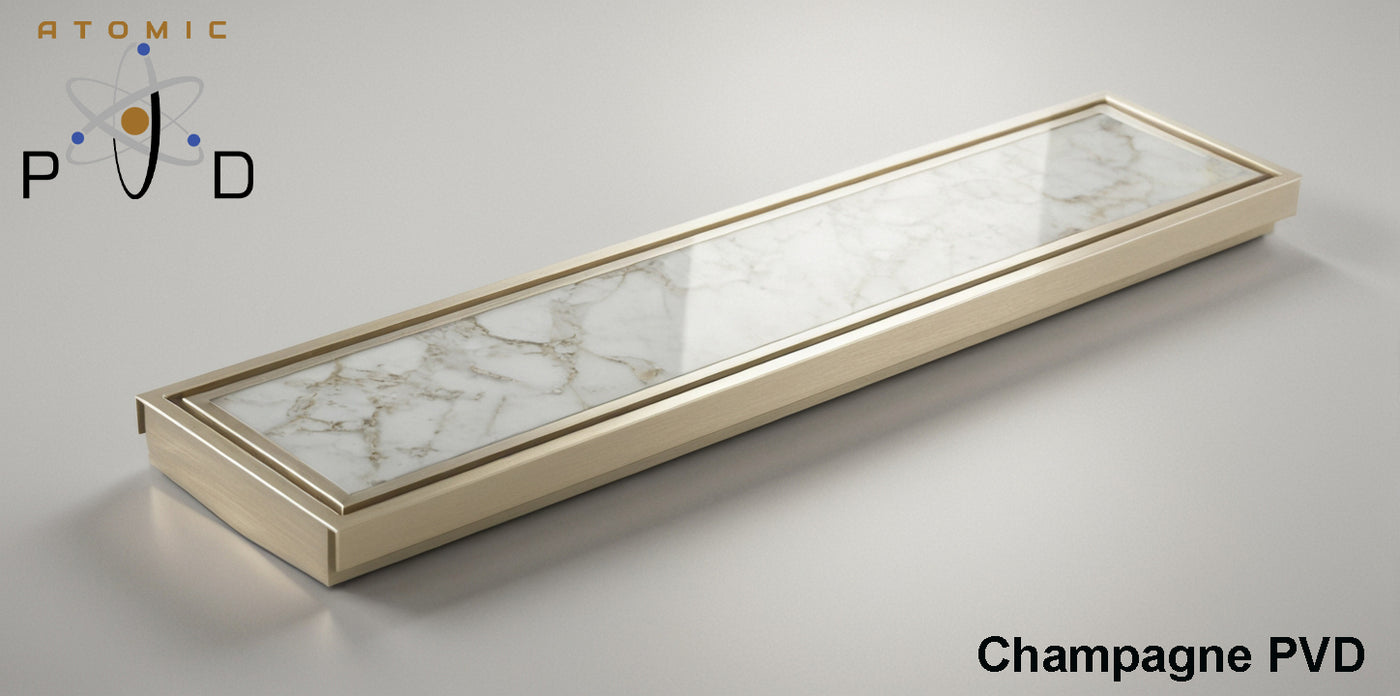 Linear Drain - Tile Insert 107mm x 25mm