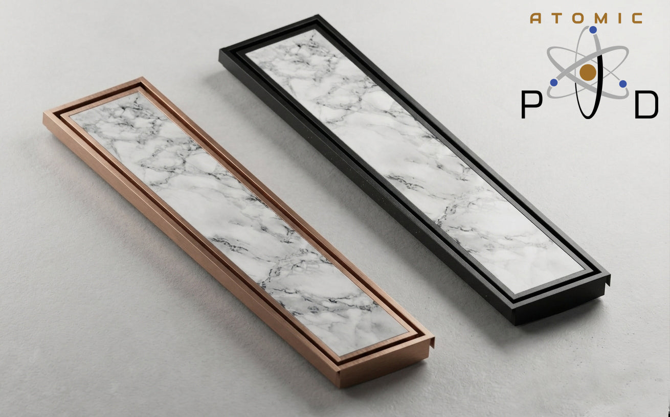 Linear Drain - Tile Insert 107mm x 25mm
