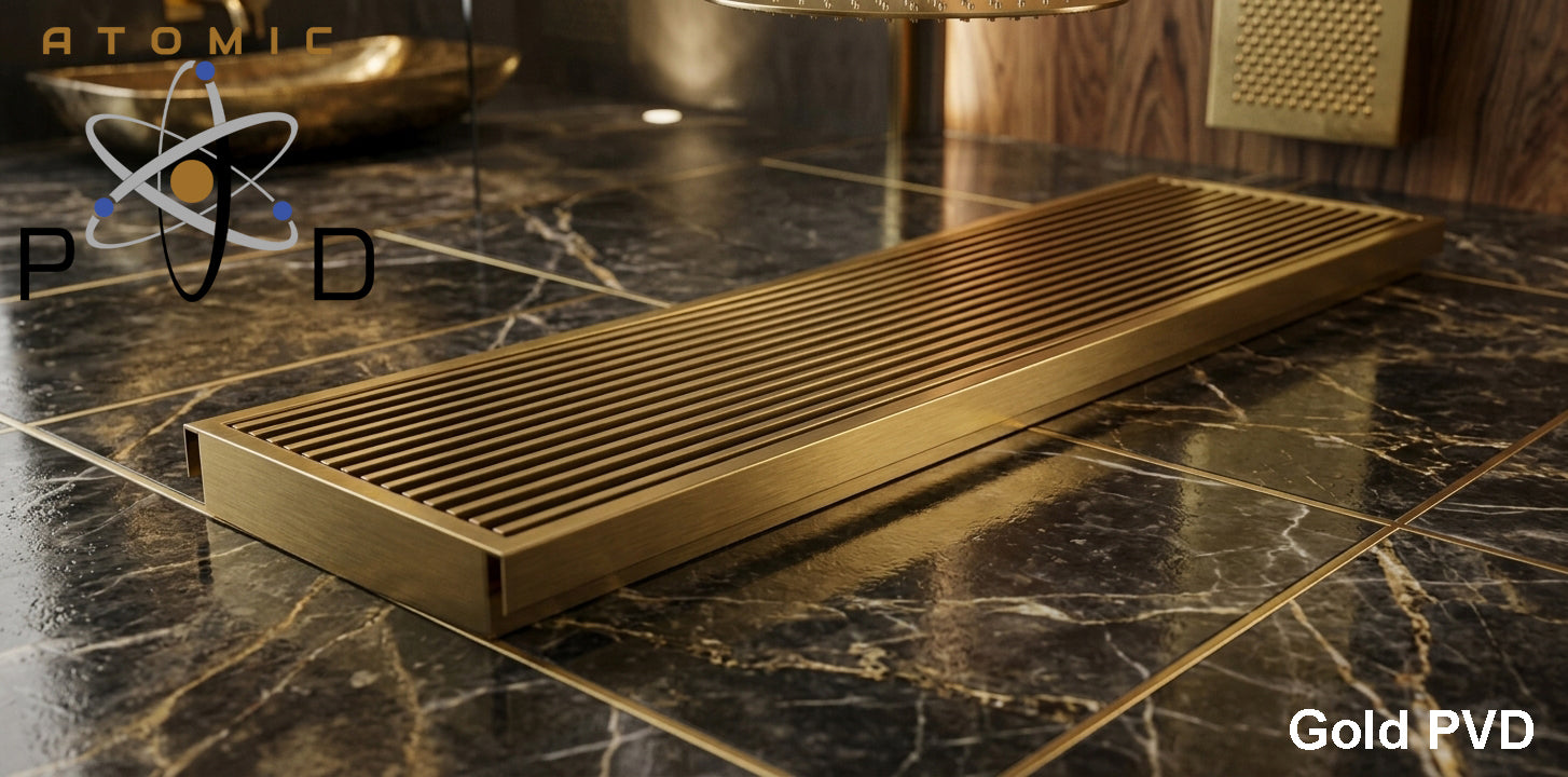 Linear Drain - Wedge Wire 108mm x 25mm