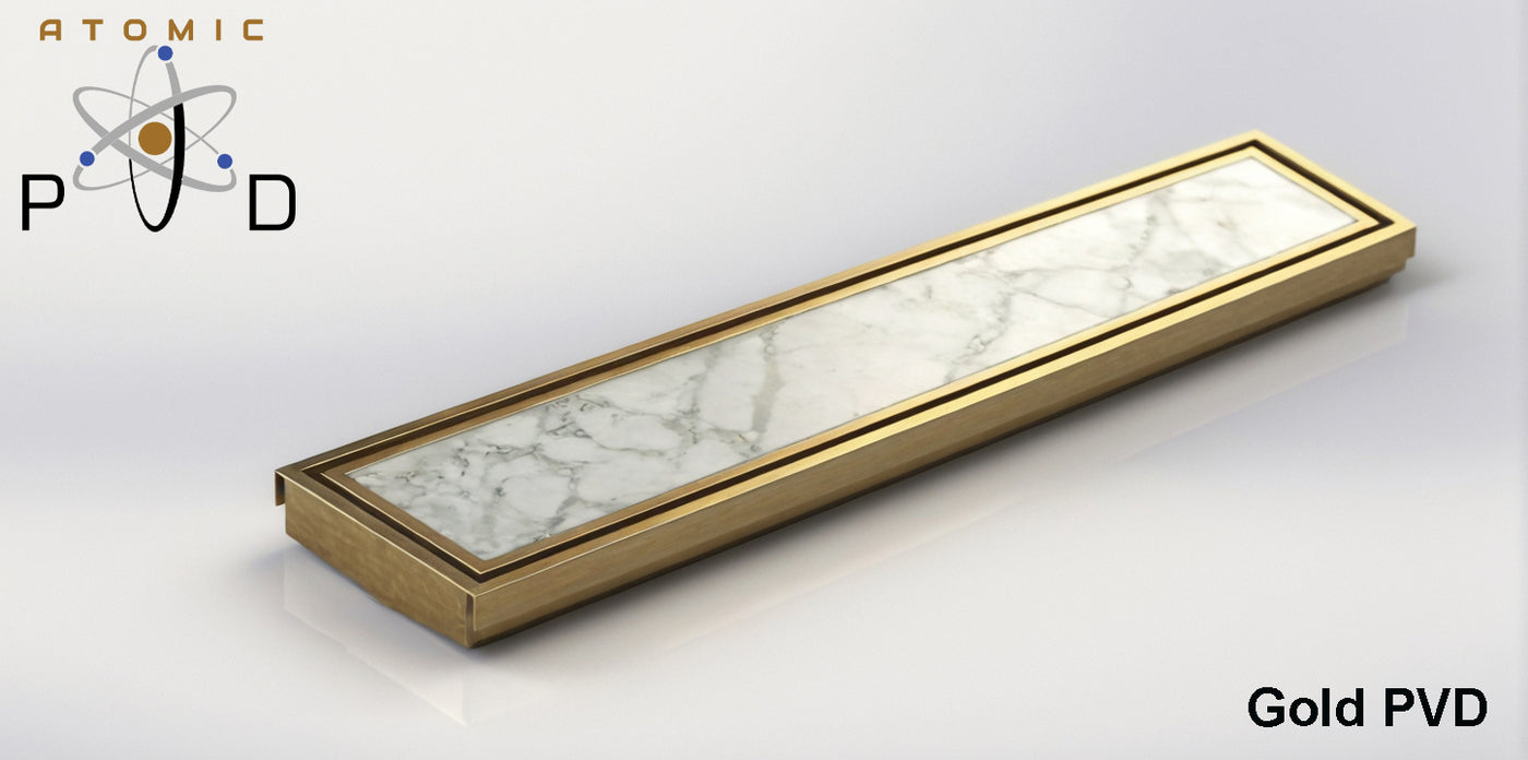 Linear Drain - Tile Insert 107mm x 25mm