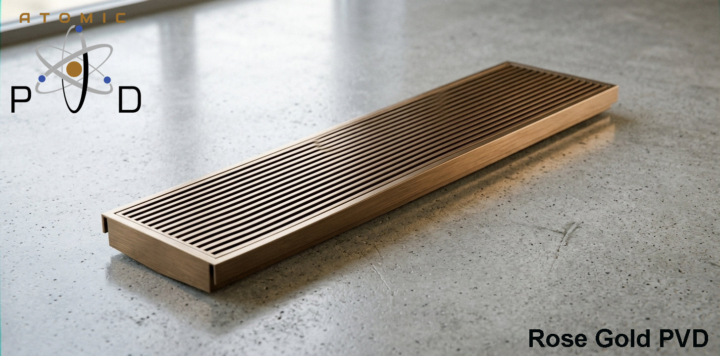 Linear Drain - Wedge Wire 108mm x 25mm