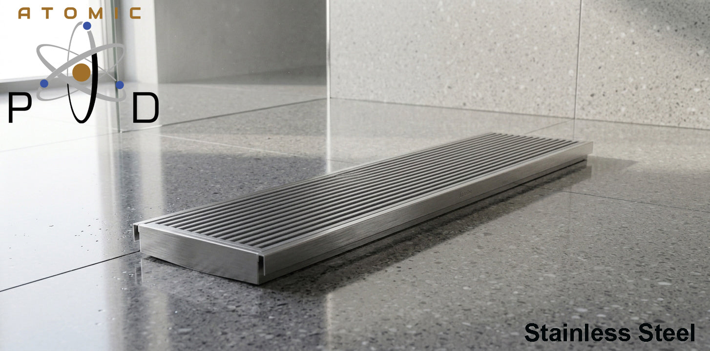 Linear Drain - Wedge Wire 108mm x 25mm
