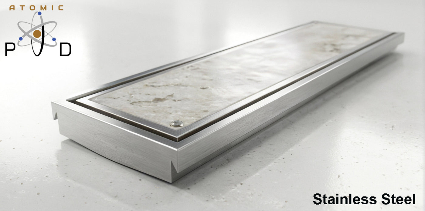 Linear Drain - Tile Insert 107mm x 25mm