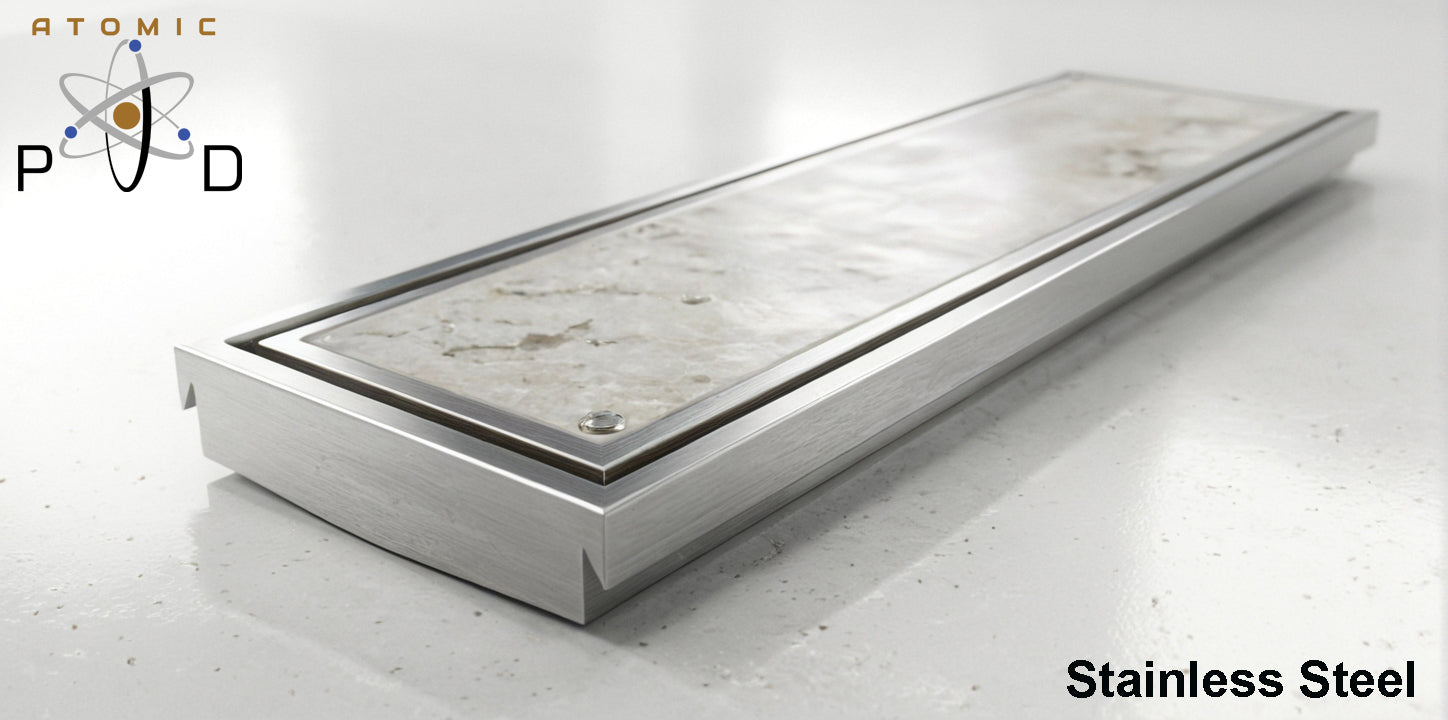 Linear Drain - Tile Insert 107mm x 25mm